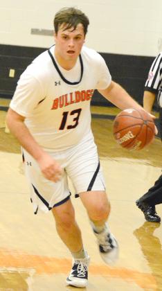 Ira junior Drew Porter scored five points in the Bulldogs’ 35-32 win over Loraine on Friday.