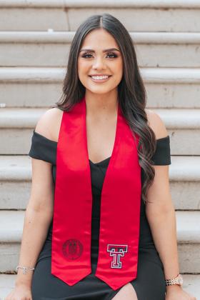 Maria Cabrera, daughter of Amparo and Fidel Cabrera, graduated Magna Cum Laude with her bachelor of business administration in finance from Texas Tech University. 