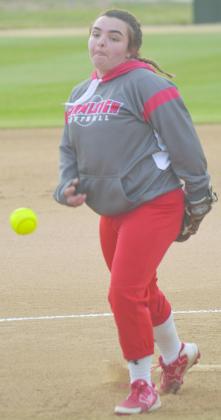 Morgan Karianen and the Hermleigh Lady Cardinal softball team will return to action at 11 a.m. Saturday at Miles.