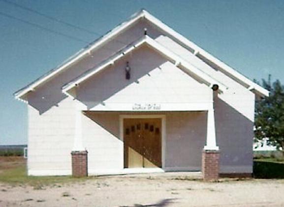The original Ira Church of God building.