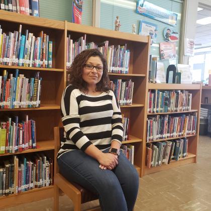 Olivia Aparicio, a Scurry County native, has been an employee at the Scurry County Library for about five years, and celebrated her one-year anniversary in the role of Library Director on Wednesday.