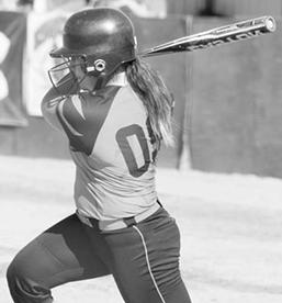 2014 Ira graduate Priscilla Deluna recorded a hit. Deluna was a four-year starter for the Lady Bulldogs from 2011 to 2014.