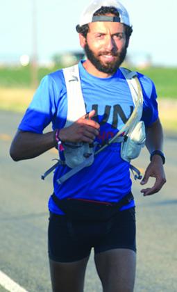 Levi Rizk, along with his wife, Mandy, and daughter, Irie, is traveling across the country to raise money and awareness for the Hope Association’s effort to convert an RV into a mobile clinic for underprivileged children. Rizk runs between 30 and 40 miles per day on his 3,000-mile journey called Run for Hope.