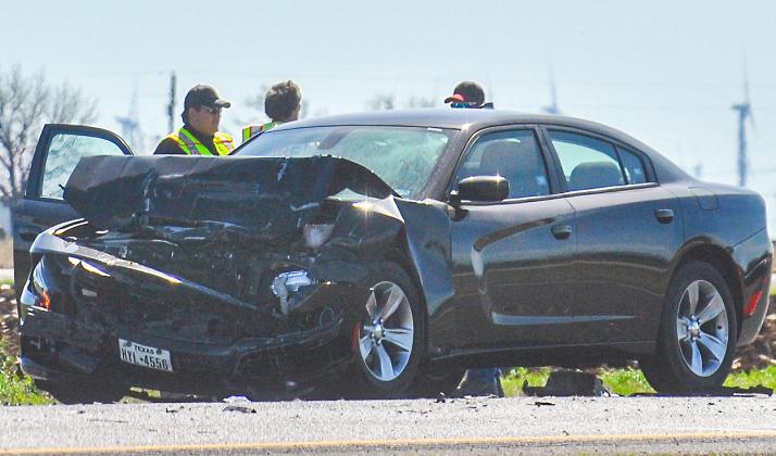 Scurry County sheriff’s deputies and emergency medical personnel were called to the scene of a two-vehicle accident on U.S. Hwy. 84 approximately 17 miles south of Snyder Tuesday morning. No serious injuries were reported.